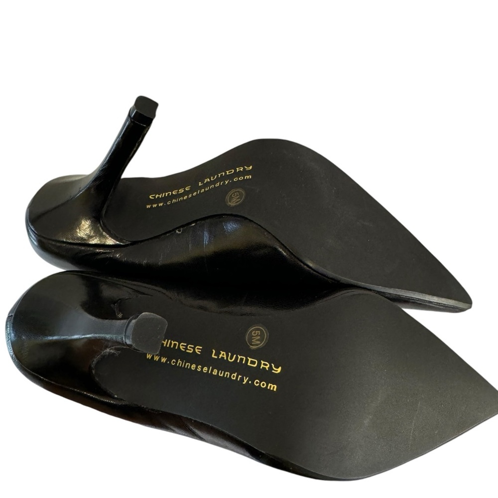 NWOT! Chinese Laundry Women's High Heel Black Pumps Size 5M - Picture 8 of 8